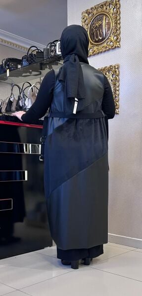 KEMER DTY. SÜET-DERİ YELEK/ NURCAN ÇETİN