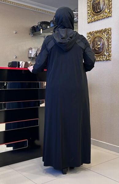 PARAŞÜT KUMAŞ VE FERMUAR DTY. KAPÜŞONLU FERACE /NURCAN ÇETİN