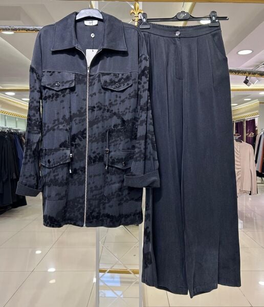 CEP DTY. KENDİNDEN DESENLİ CUPRA TAKIM/ TIĞTRİKO