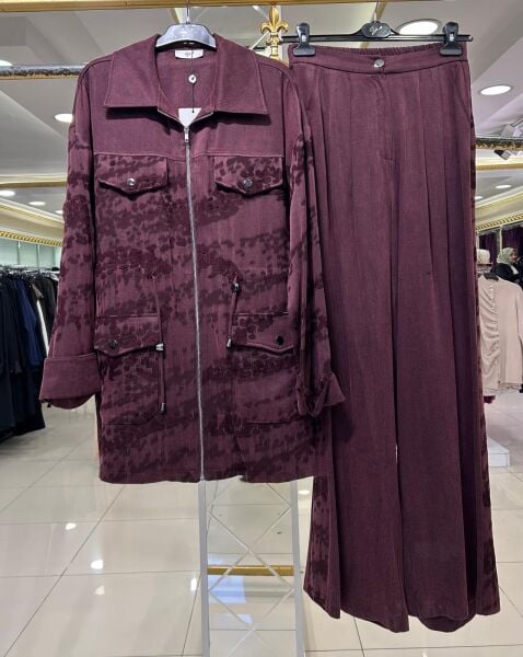 CEP DTY. KENDİNDEN DESENLİ CUPRA TAKIM/ TIĞTRİKO