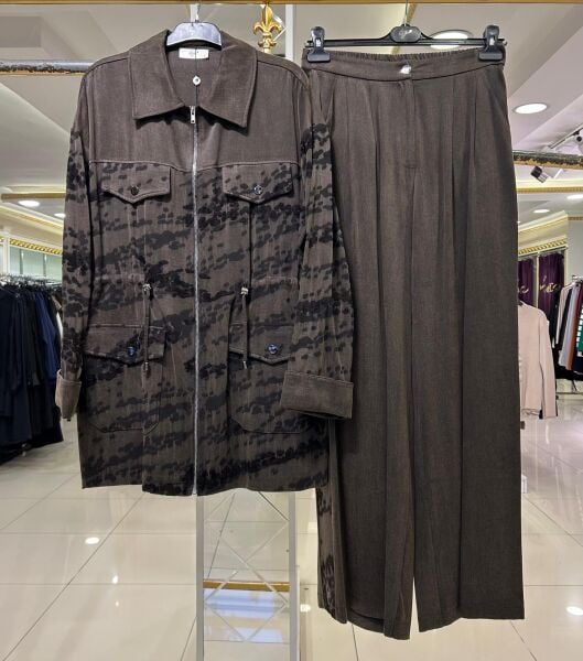 CEP DTY. KENDİNDEN DESENLİ CUPRA TAKIM/ TIĞTRİKO