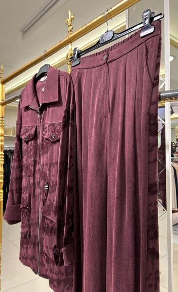 CEP DTY. KENDİNDEN DESENLİ CUPRA TAKIM/ TIĞTRİKO