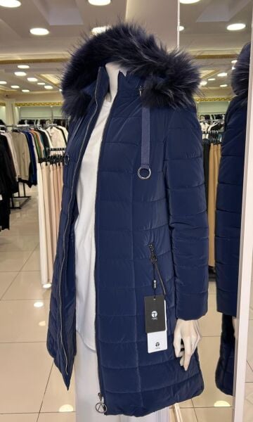 KAPÜŞONU KÜRKLÜ FERMUAR DTY. ŞİŞME MONT /TRENÇ