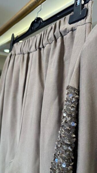 TUNİĞİ PUL İŞLEMELİ PANTOLONLU TAKIM /GHISA