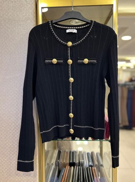 GOLD DÜĞME VE DİKİŞ DTY. MERSERİZE HIRKA /NUSS