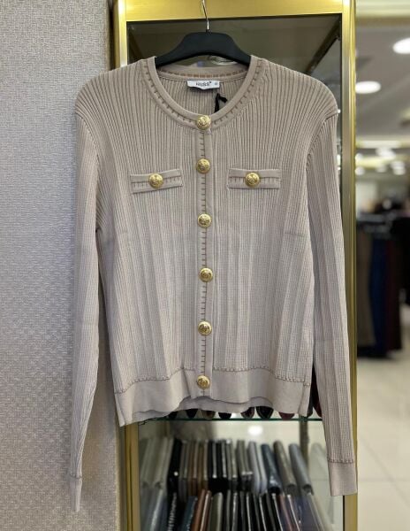 GOLD DÜĞME VE DİKİŞ DTY. MERSERİZE HIRKA /NUSS