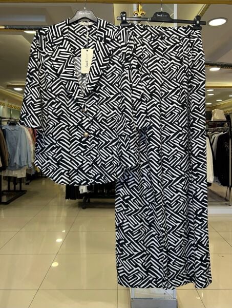 DÜĞME DTY. DESENLİ CEKET PANTOLON TAKIM/ SEÇİL