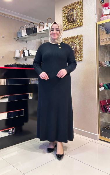 YAKA DTY. TRİKO ELBİSE/GHISA