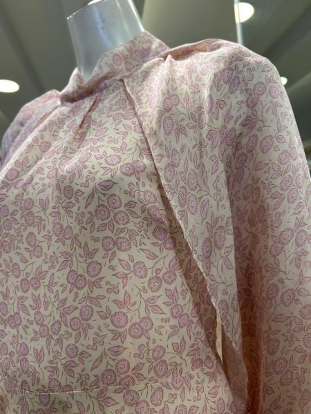 BALON KOLLU TÜL DETAYLI ELBİSE/SEÇİL