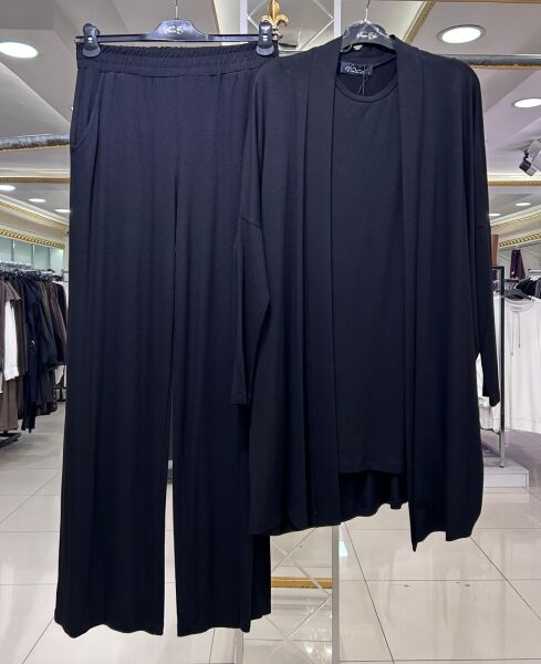 KOLSUZ İÇLİK-HIRKA PANTOLONLU TAKIM/NURCAN ÇETİN 