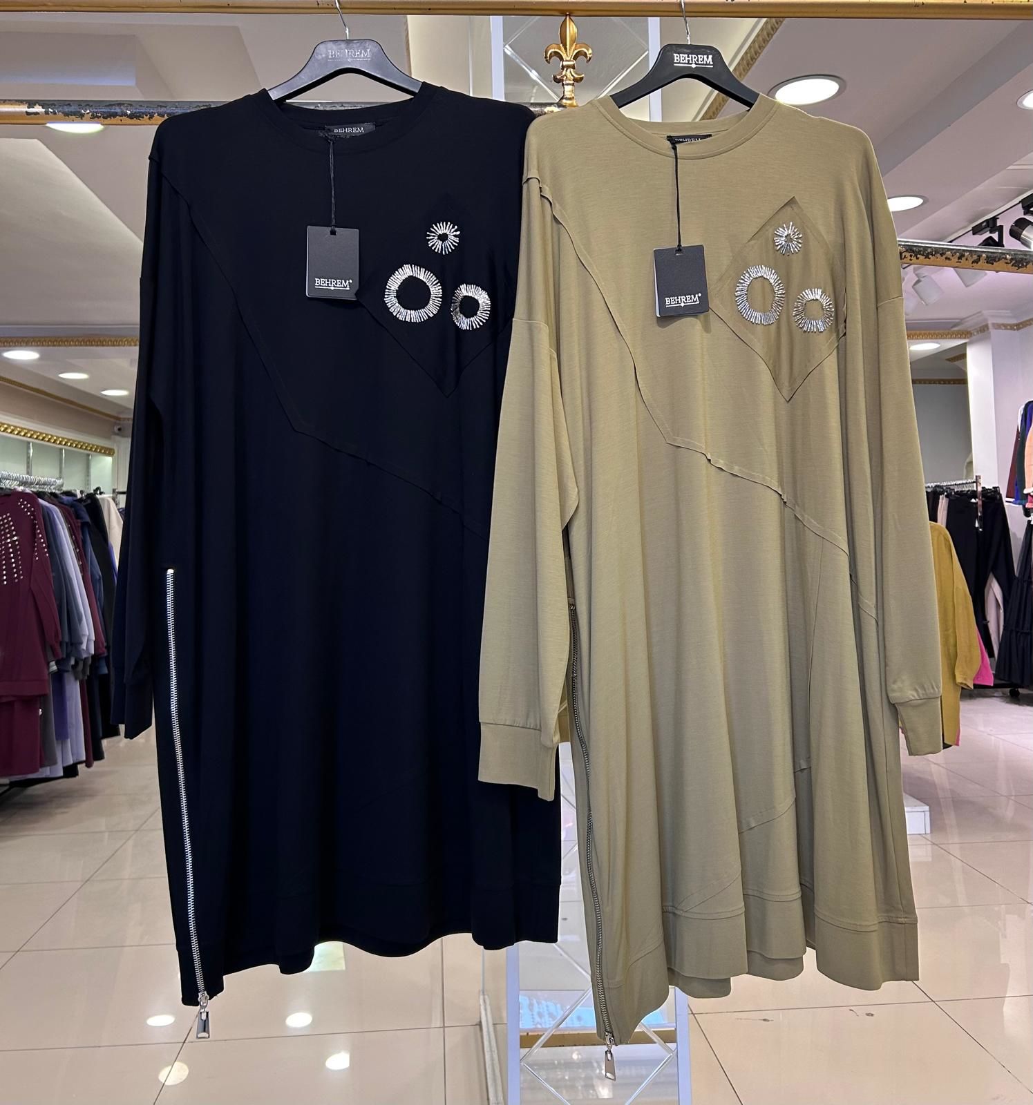 TAŞ DETAYLI ŞIK TUNİK/BEHREM