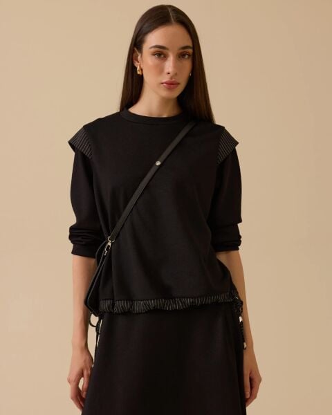 ÇİZGİ DTY. SWEAT VE BASIC ETEK TAKIM 1017-1009 /SEÇİL