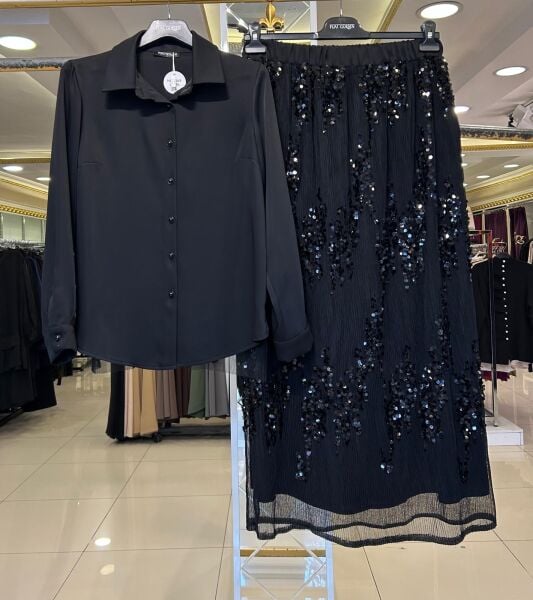 PUL İŞLEMELİ TÜL DTY. TAKIM/ FUAT GÜRŞEN