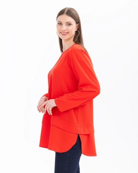 BÜYÜK BEDEN UZUN KOLLU TUNİK