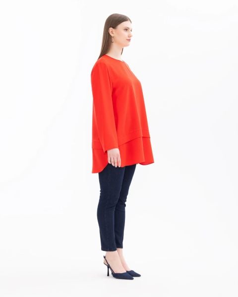 BÜYÜK BEDEN UZUN KOLLU TUNİK