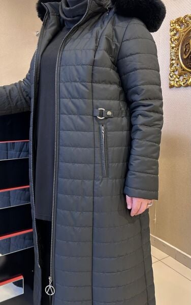 FERMUARLI CEP DTY. KAPÜŞONU KÜRKLÜ MONT /TRENÇ