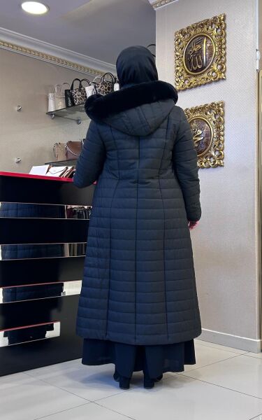 FERMUARLI CEP DTY. KAPÜŞONU KÜRKLÜ MONT /TRENÇ