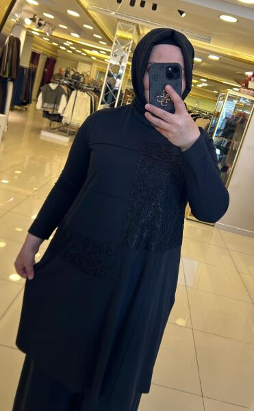 B. BEDEN TUNİĞİ NAKIŞLI BAMBU KUMAŞ TAKIM /NURCAN ÇETİN 10440