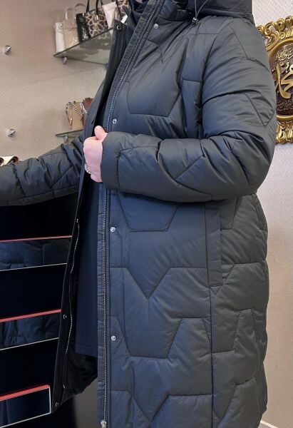 FERMUAR VE ÇITÇIT KAPAMALI ŞİŞME MONT /TRENÇ   