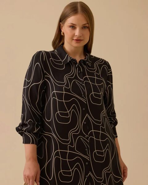 B. BEDEN DESENLİ UZUN TUNİK 4006 /SEÇİL