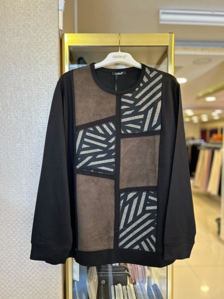 NUBUK KUMAŞ KOMBİNLİ İKİ İPLİK PENYE/DEFRİNA