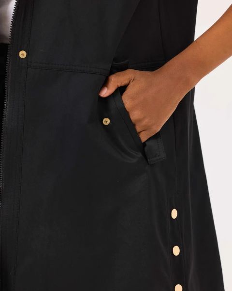 KAPÜŞONLU CEPLİ YIRTMAÇ DTY. TRENÇ /SEÇİL