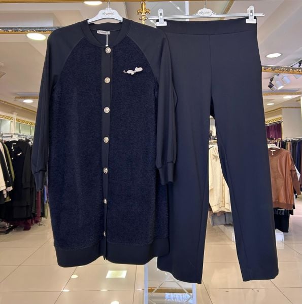 ﻿BROŞ VE ANGORA DTY. İKİ İPLİK PANTOLON TAKIM/MÜSEMMA