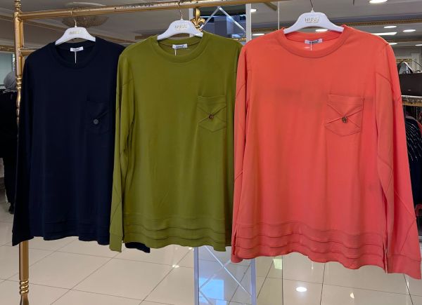 ETEK UCU KAT DTY. CEPLİ BLUZ/DEFRİNA