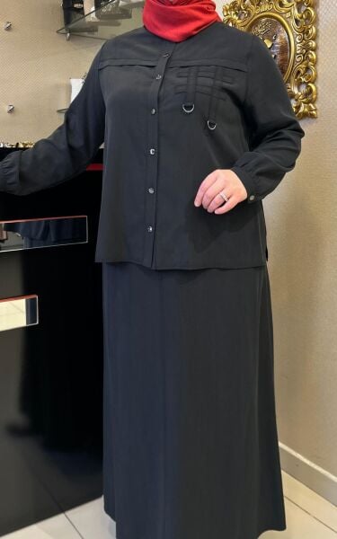 GÖĞSÜ İŞLEMELİ TENSEL ETEKLİ TAKIM/ DEFRİNA