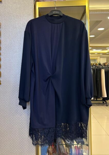 ETEK UCU DANTELLİ TUNİK /GHISA 4478