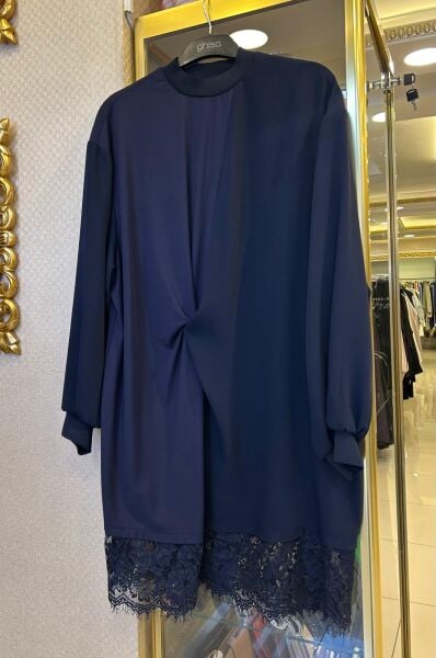 ETEK UCU DANTELLİ TUNİK /GHISA 4478