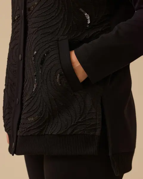 B. BEDEN PUL DETAYLI İŞLEMELİ CEKET /SEÇİL