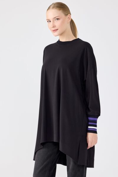 REGLAN KOL DTY. KRİSTAL PENYE TUNİK/TIĞTRİKO