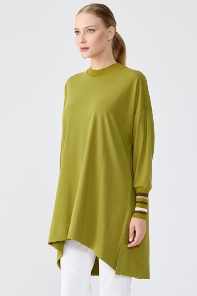 REGLAN KOL DTY. KRİSTAL PENYE TUNİK/TIĞTRİKO