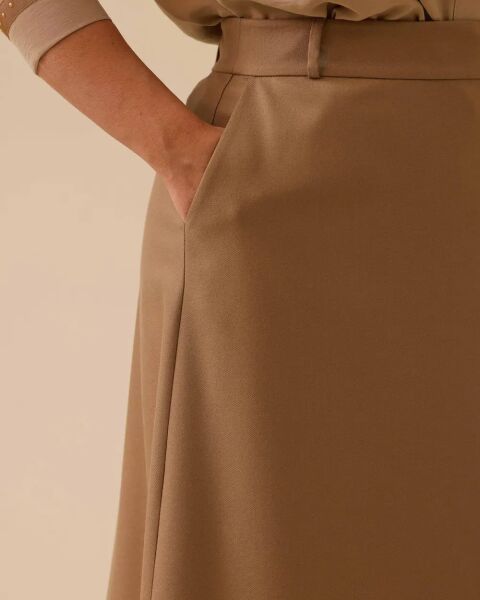 B.BEDEN CEPLİ DÜZ ETEK 4002/SEÇİL