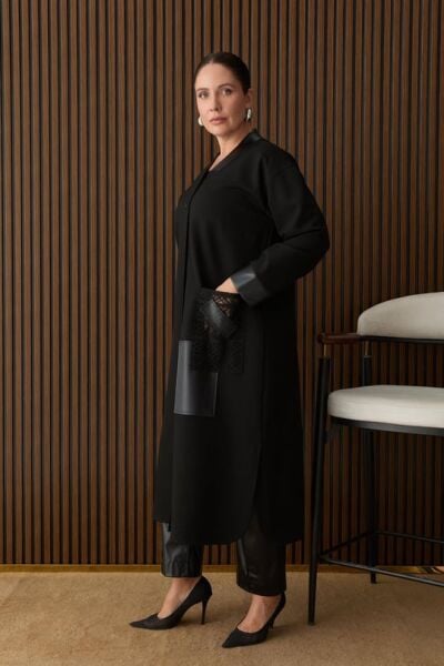 DERİ GARNİLİ PATCHWORK DTY. ALİN KAP /MÜSEMMA