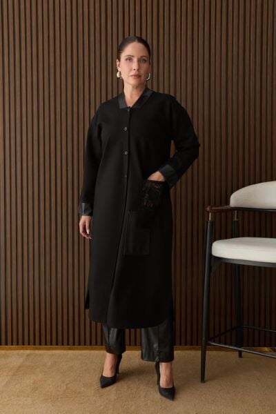 DERİ GARNİLİ PATCHWORK DTY. ALİN KAP /MÜSEMMA