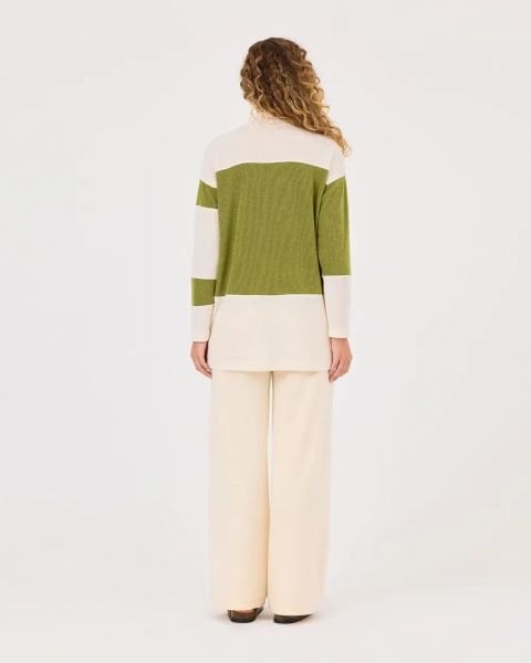 DİK YAKALI TRİKO TUNİK/SEÇİL