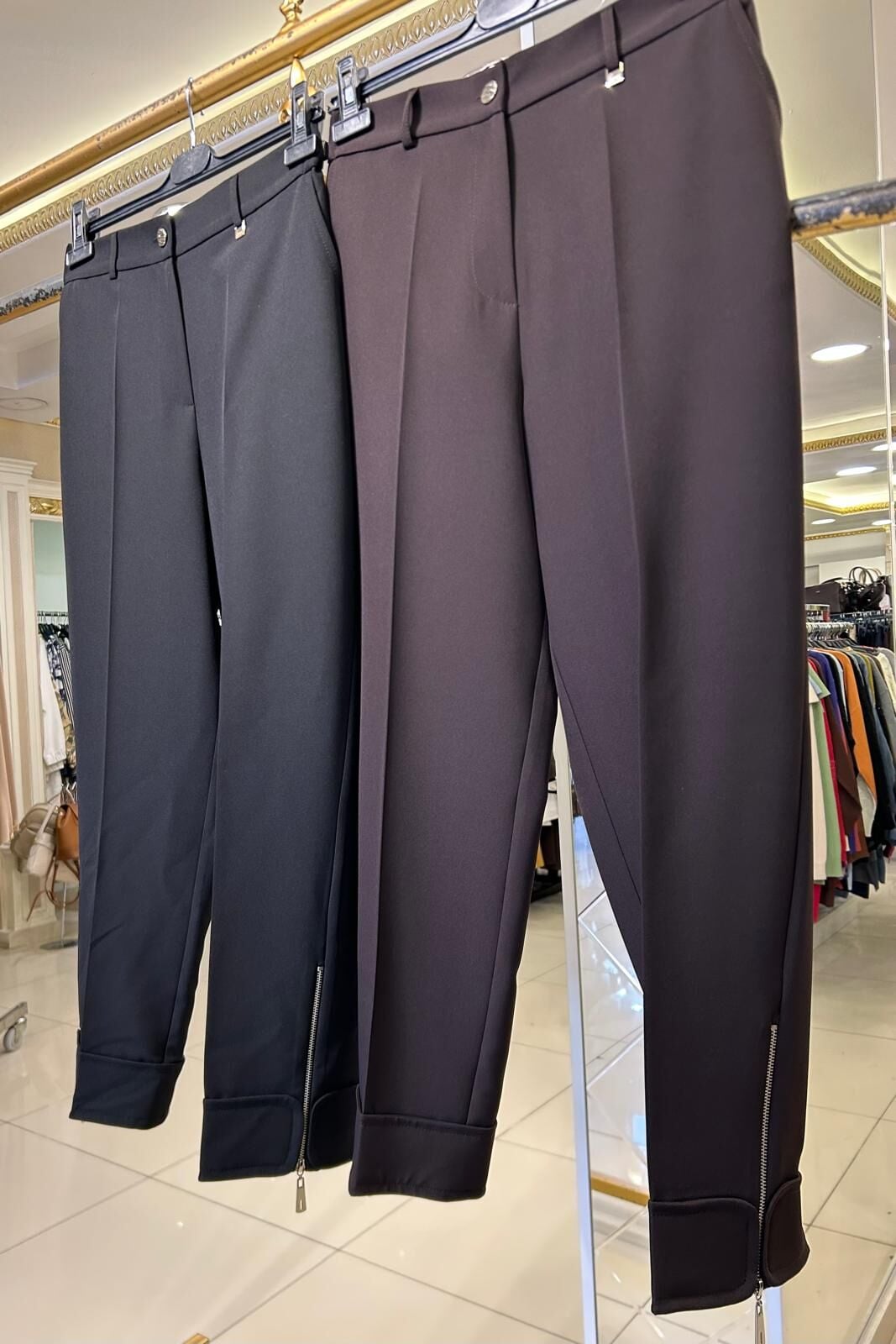 HERA PAÇASI FERMUAR DTY. PANTOLON/ SENTEZ