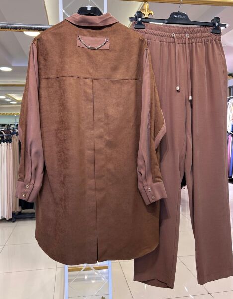 ﻿KADİFE DTY. MODAL KUMAŞ PANTOLONLU TAKIM 1009-1023 /SEÇİL