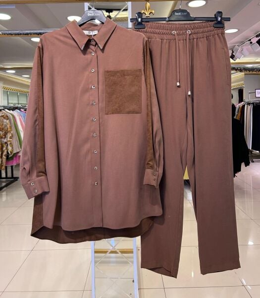 KADİFE DTY. MODAL KUMAŞ PANTOLONLU TAKIM 1009-1023 /SEÇİL