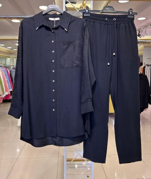 KADİFE DTY. MODAL KUMAŞ PANTOLONLU TAKIM 1009-1023 /SEÇİL