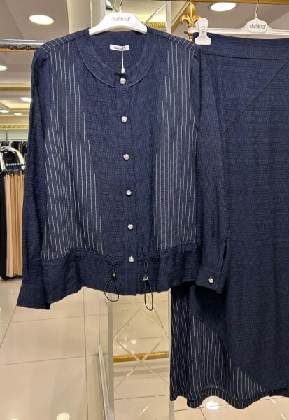 ÇİZGİ DTY. VISKON ETEKLİ TAKIM/ DEFRİNA