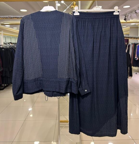 ÇİZGİ DTY. VISKON ETEKLİ TAKIM/ DEFRİNA