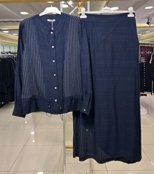 ÇİZGİ DTY. VISKON ETEKLİ TAKIM/ DEFRİNA