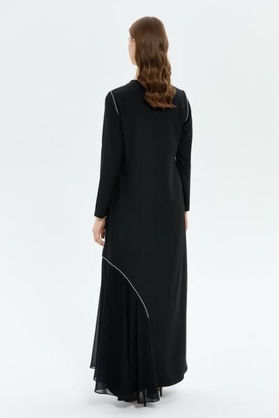 ŞERİT TAŞ İŞLEMELİ NAZİK ELBİSE /MÜSEMMA