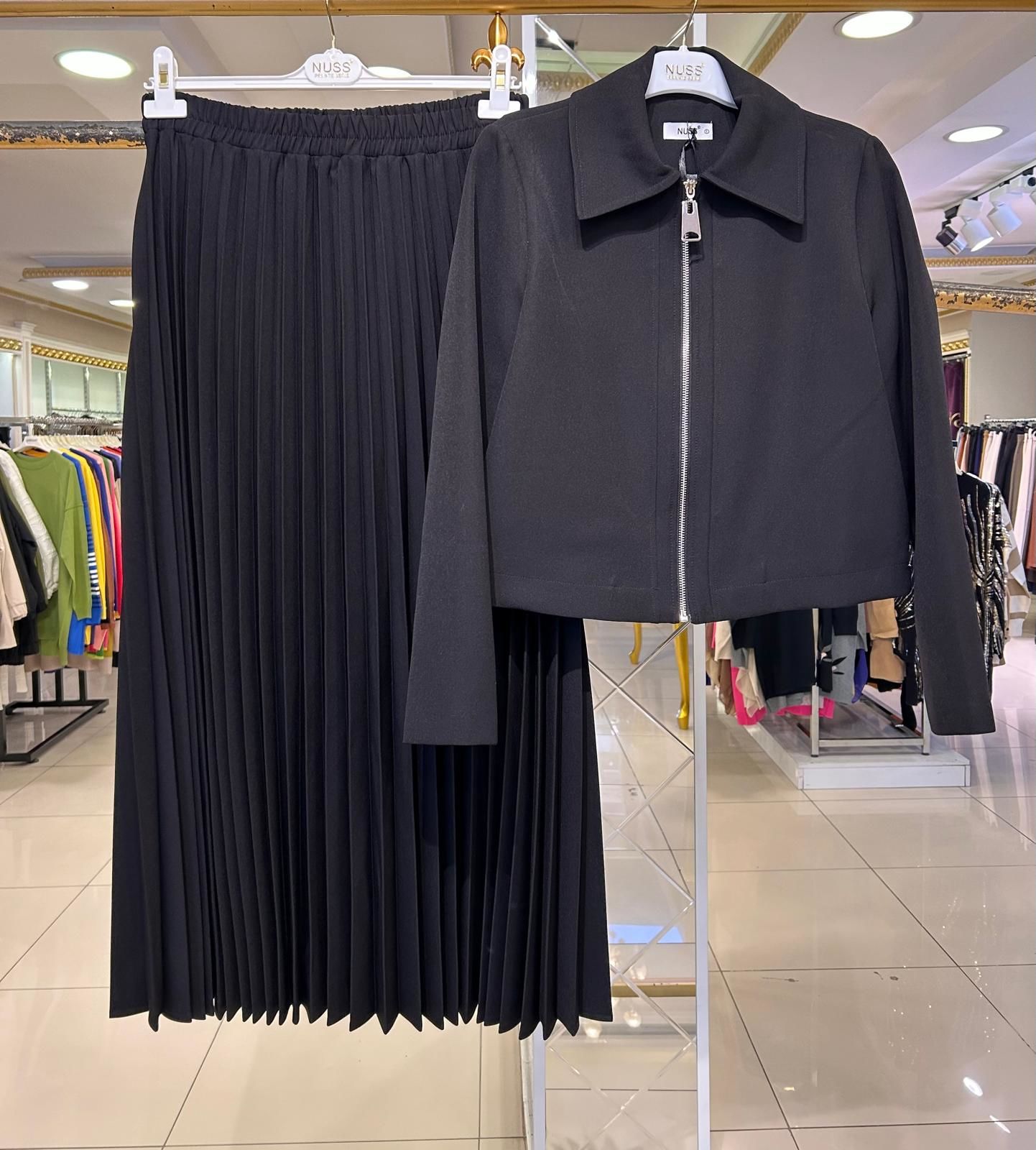 CEKET VE PİLİSE ETEK TAKIM/NUSS