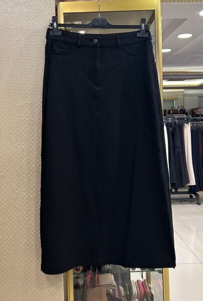 YENİ SEZON YANI PÜSKÜL DTY. KANVAS ETEK /SENTEZ 5442
