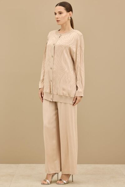 İPEK CUPRA VE MERSERİZE BİRLEŞİMLİ 3'LÜ TAKIM/TIĞTRİKO