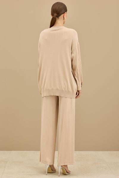 İPEK CUPRA VE MERSERİZE BİRLEŞİMLİ 3'LÜ TAKIM/TIĞTRİKO